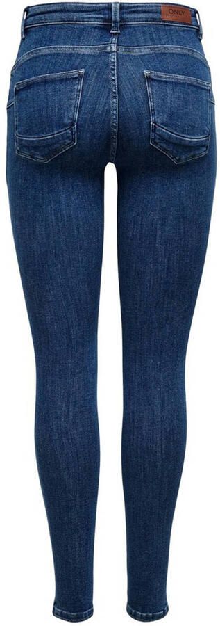 ONLY push-up skinny jeans ONLPOWER dark blue denim