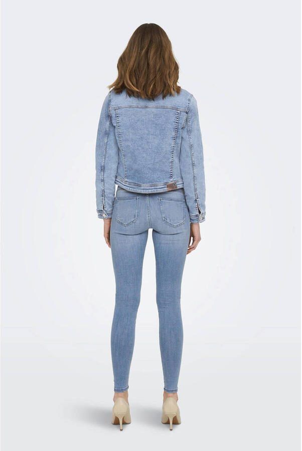 Only Skinny fit jeans van Mix van biologisch katoen Model 'POWER' - Foto 2