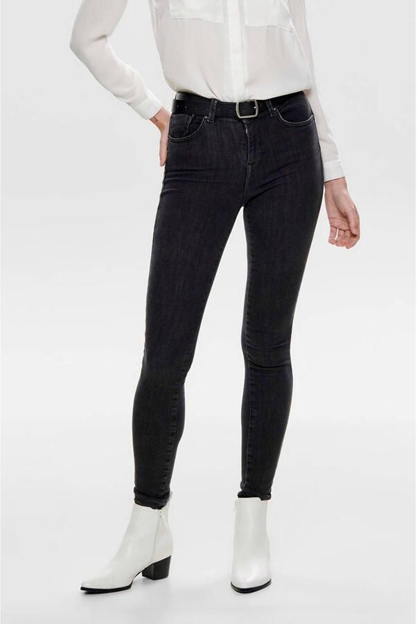 ONLY push-up skinny jeans ONLPOWER medium grey denim