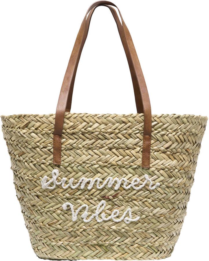 ONLY raffia shopper ONLCELIA naturel