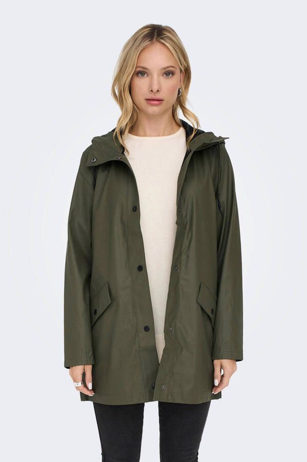 Only Waterdicht damesjack onlelisa Groen Dames - Foto 2