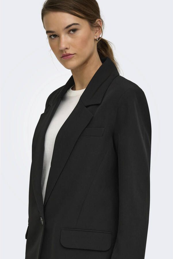 ONLY regular fit blazer zwart - Foto 3