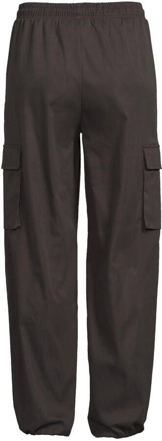 Only Ocashi Cargo Pant WVN Noos Raven | Freewear Grijs Black Dames - Foto 4
