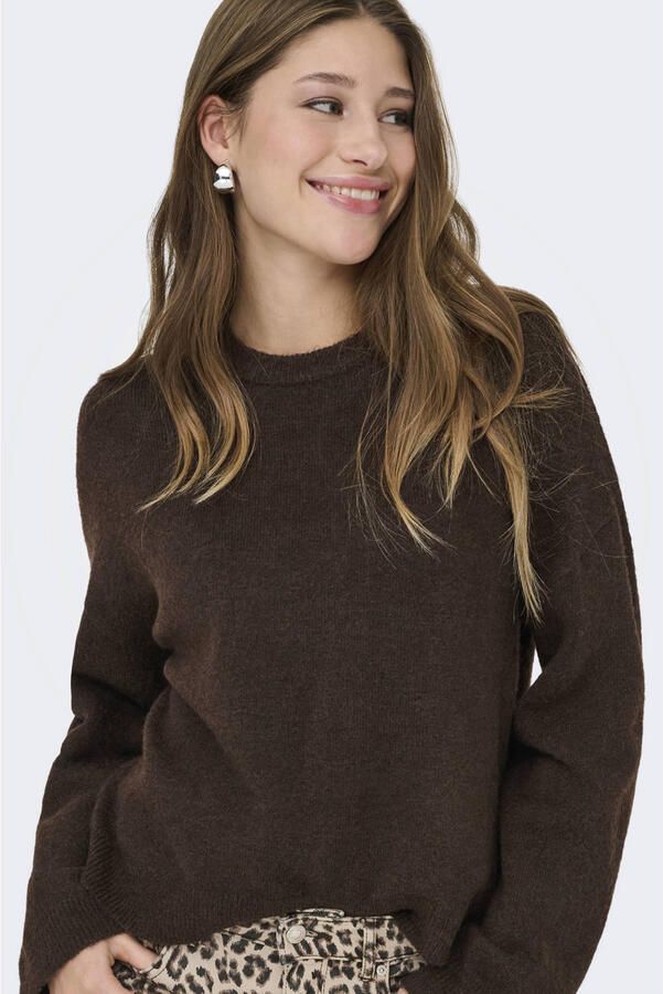 Only Regular fit gebreide pullover met ronde hals model 'SIMONI'