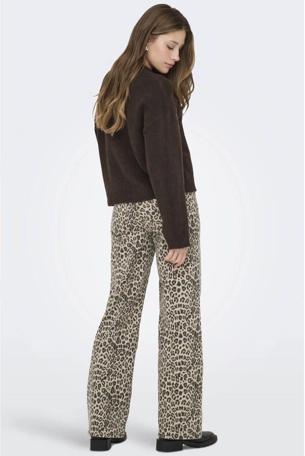Only Regular fit gebreide pullover met ronde hals model 'SIMONI' - Foto 2