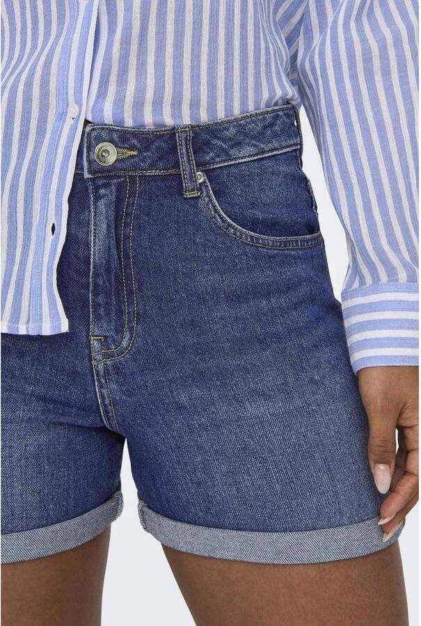 Only Relaxed fit korte jeans van katoenmix model 'JOSEPHINE'