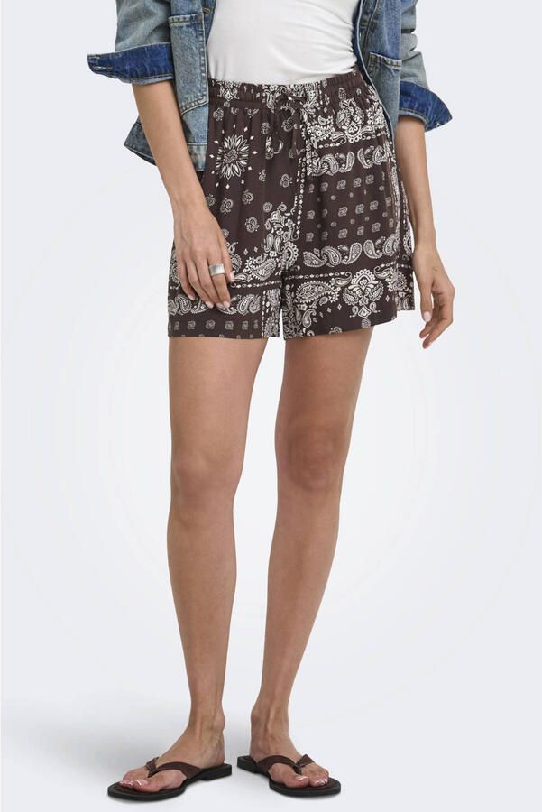 ONLY regular high waist casual short bruin