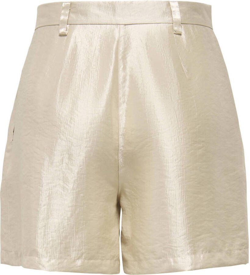ONLY regular high waist casual short goud - Foto 2