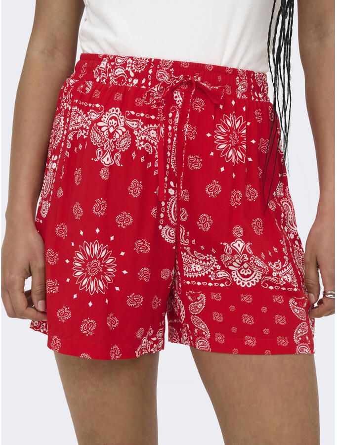 ONLY regular high waist casual short rood - Foto 2