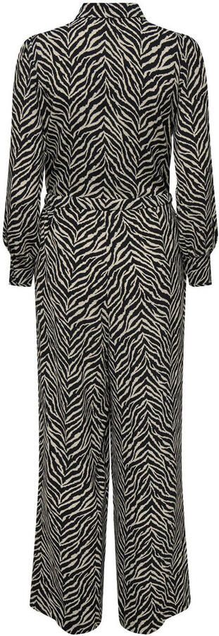 ONLY regular jumpsuit zwart