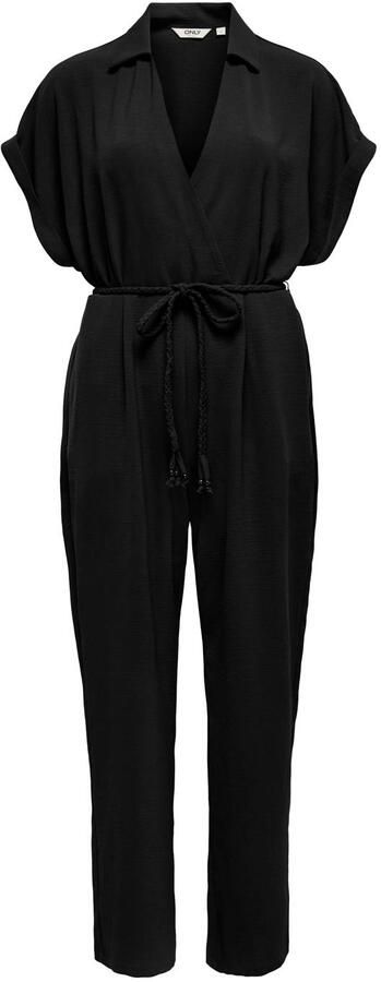 ONLY regular jumpsuit zwart