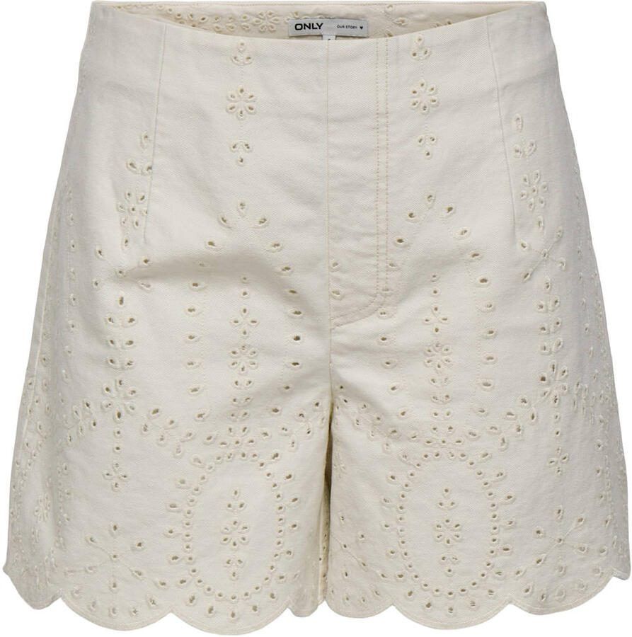 Only regular fit short van puur katoen model 'ELSA'