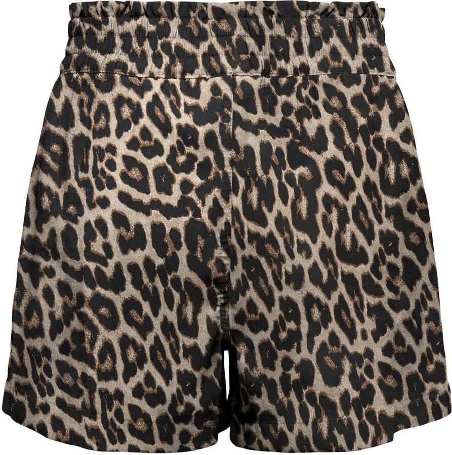 ONLY regular waist casual short zwart - Foto 2
