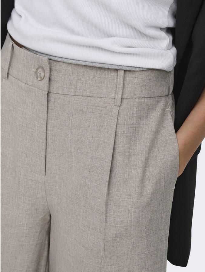 Only regular fit bermuda s met bandplooi model 'LINDA' - Foto 2