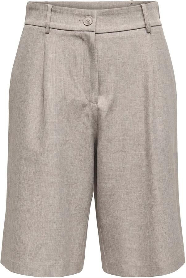 Only regular fit bermuda s met bandplooi model 'LINDA' - Foto 2
