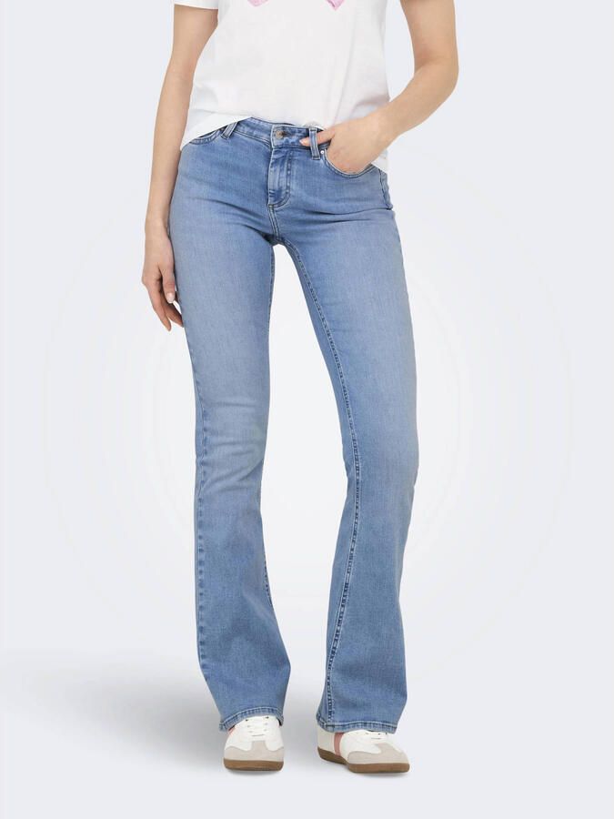 Only Regular fit bootcut jeans van katoenmix model 'BLUSH'