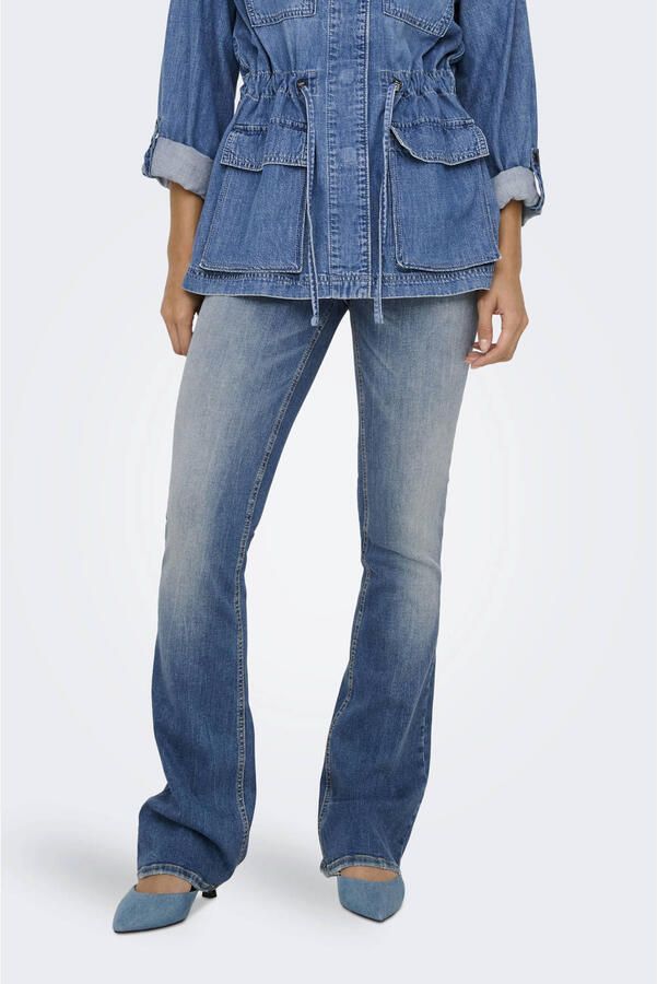 Only Wide leg jeans van biologische katoenmix model 'BLUSH' - Foto 2