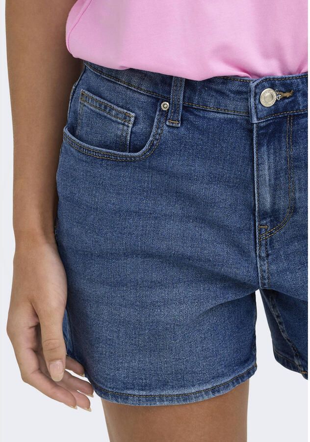 ONLY regular waist short medium blue denim - Foto 2
