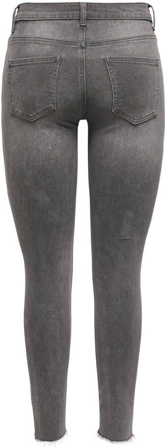 Only Skinny fit jeans ONLMIA MID WAIST BUTTON SK RW ANK BOX