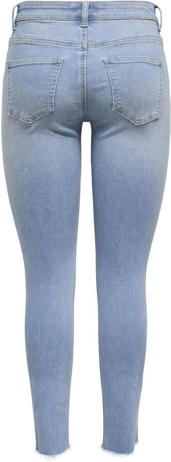 Only Skinny fit jeans ONLMIA MID WAIST BUTTON SK RW ANK BOX - Foto 3