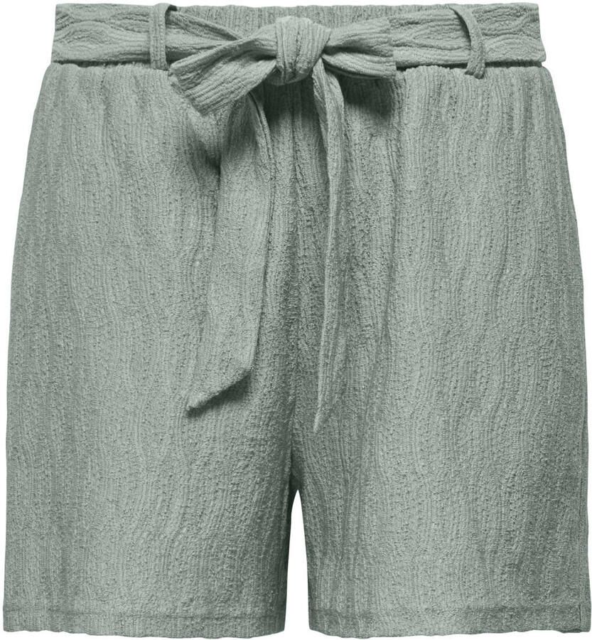 ONLY relaxed high waist casual short lichtgroen - Foto 2