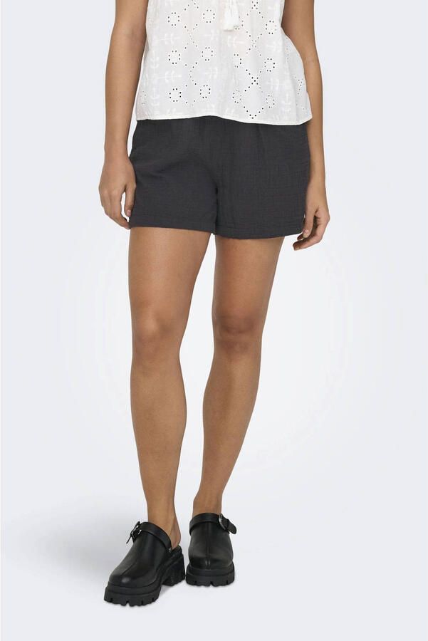 Only Stijlvolle Bermuda Shorts Onlthyra Black Dames