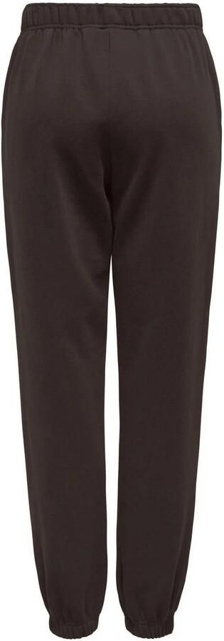 ONLY relaxed regular waist sweatpants donkerbruin - Foto 3