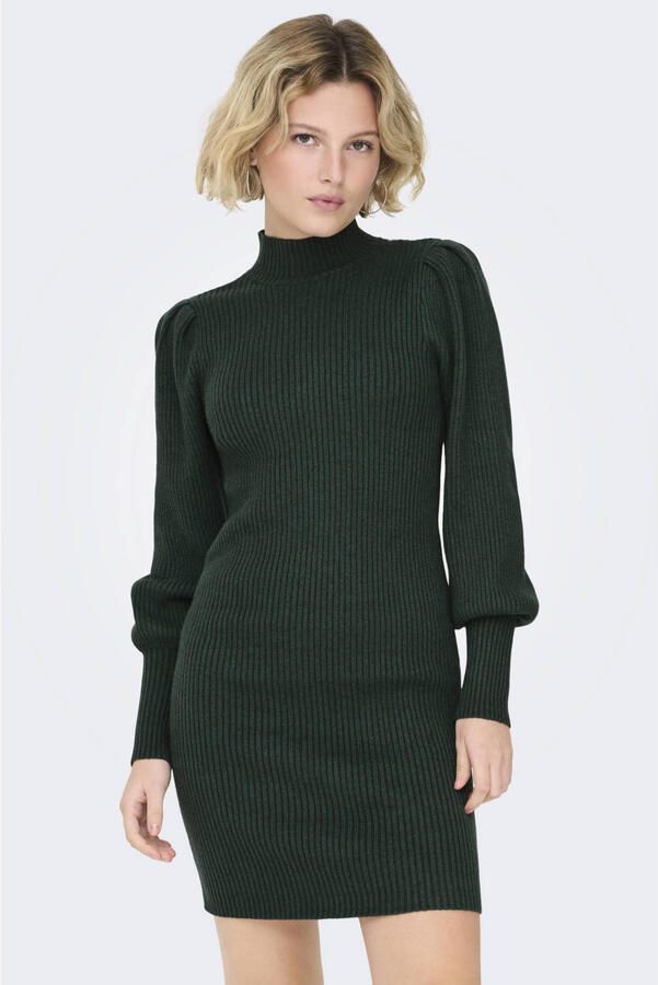 Only Comfort fit gebreide jurk van viscosemix model 'KATIA'