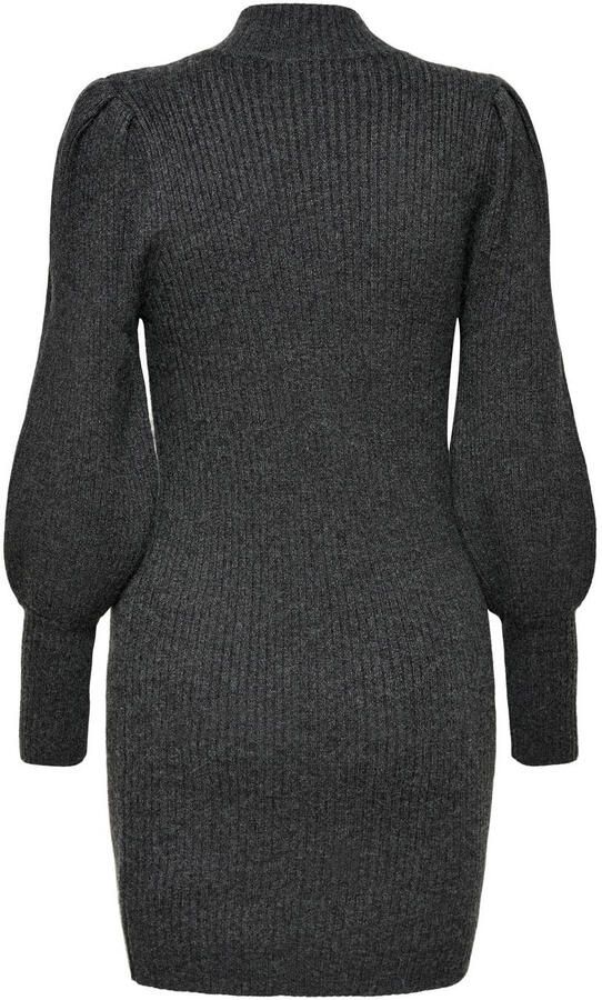 Only Comfort fit gebreide jurk van viscosemix model 'KATIA' - Foto 2