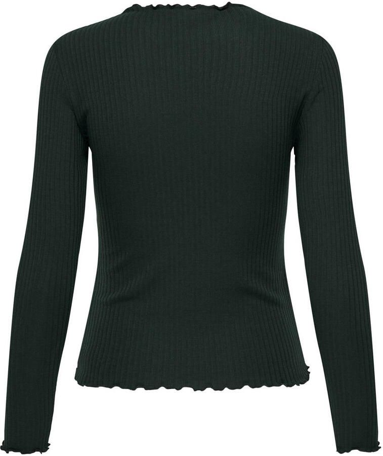 Only Slim fit shirt met lange mouwen en viscose model 'LEMMA' - Foto 2