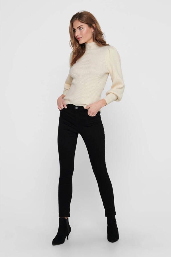 Only Regular fit gebreide pullover van viscosemix model 'KATIA' - Foto 2