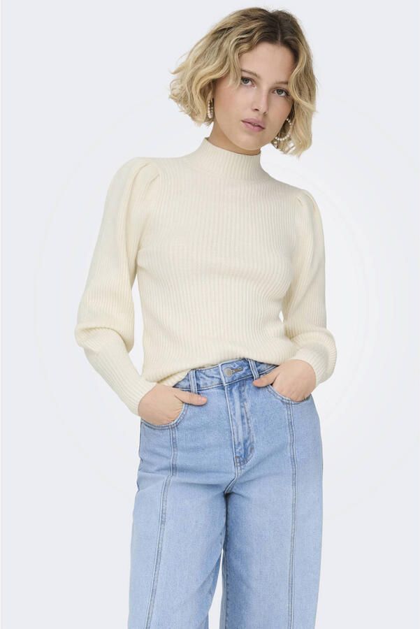 Only Regular fit gebreide pullover van viscosemix model 'KATIA'