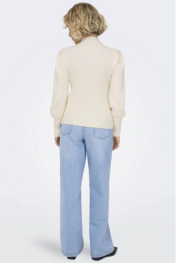 Only Regular fit gebreide pullover van viscosemix model 'KATIA' - Foto 3