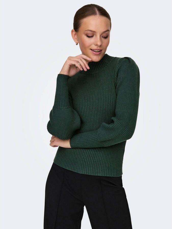 Only Regular fit gebreide pullover van viscosemix model 'KATIA'