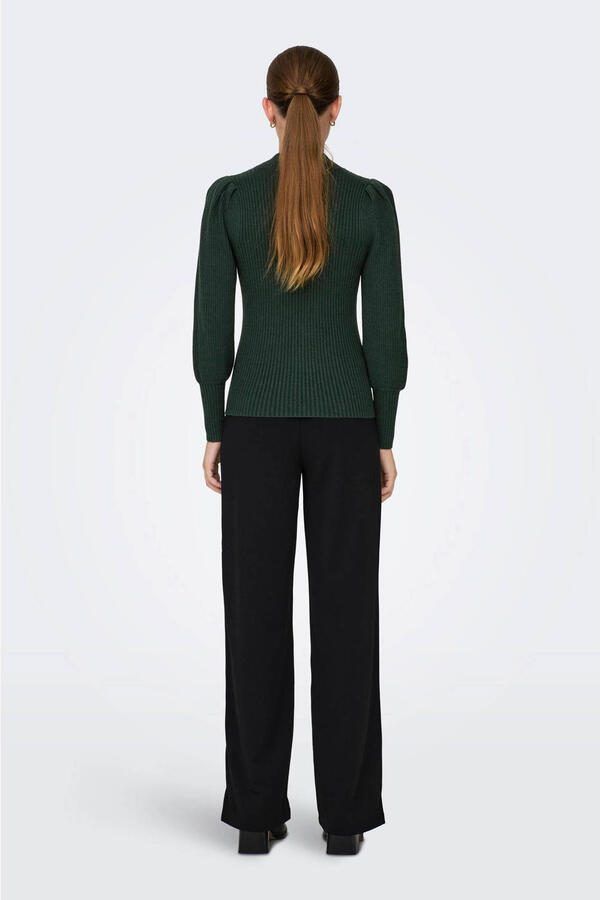 Only Regular fit gebreide pullover van viscosemix model 'KATIA' - Foto 5