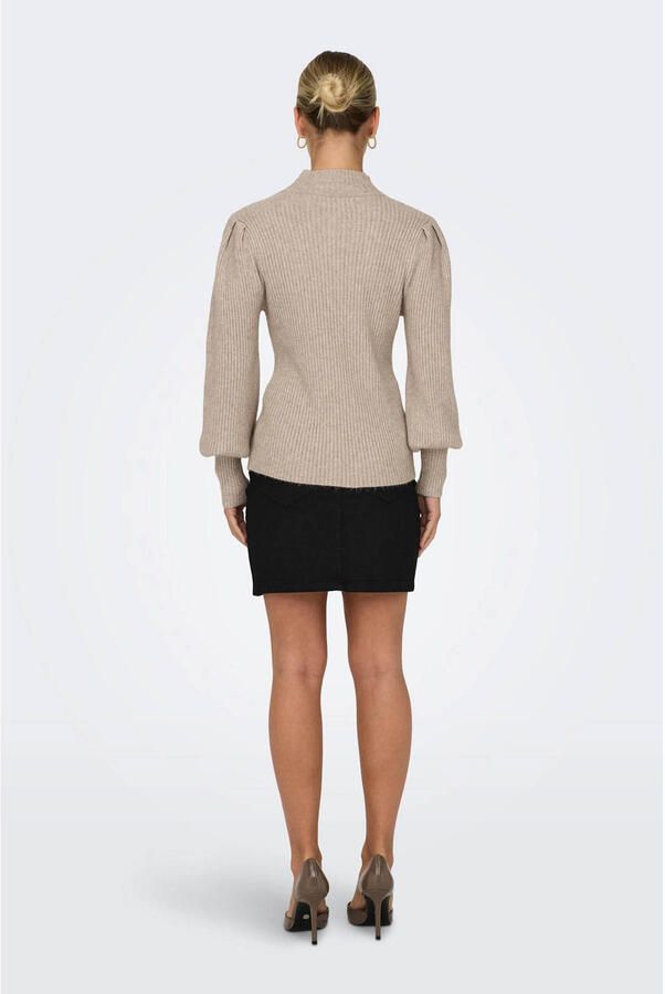 Only Regular fit gebreide pullover van viscosemix model 'KATIA' - Foto 2