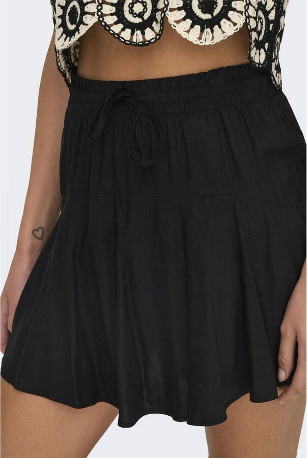 Only Minirok van viscose met elastische band model 'NALA LIFE' - Foto 2