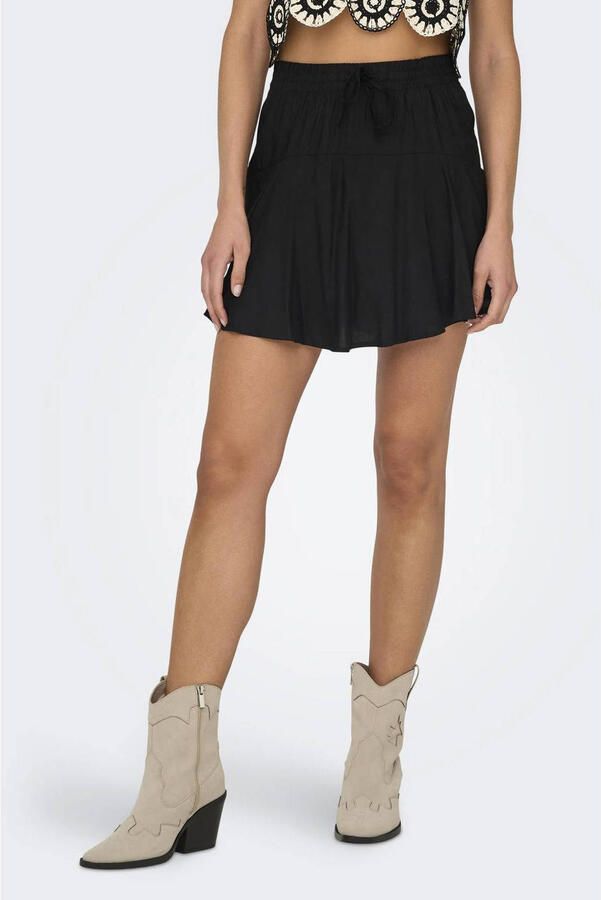 Only Minirok van viscose met elastische band model 'NALA LIFE' - Foto 3