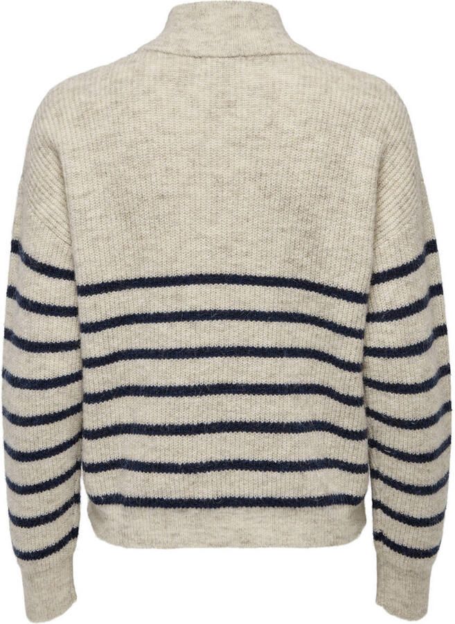 Only Gebreide trui ONLTOKYO L S ZIP PULLOVER KNT NOOS - Foto 3