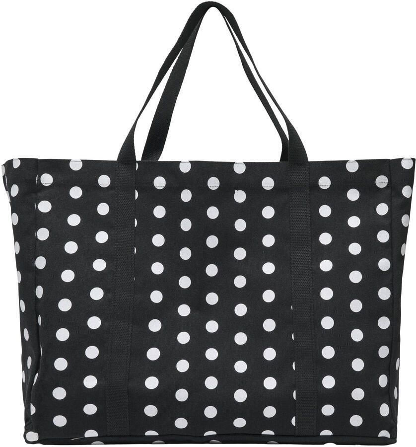 ONLY shopper ONLLIZ met stippen zwart