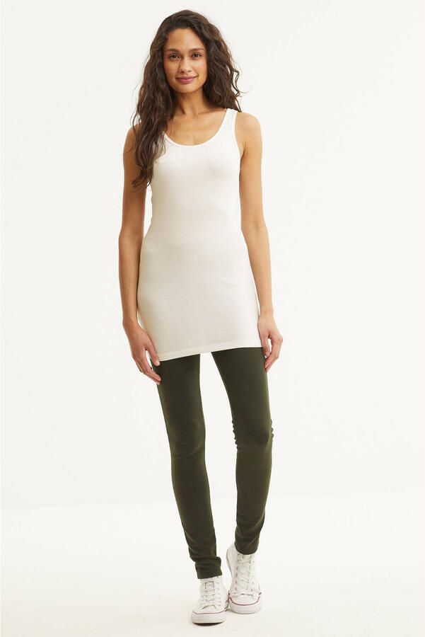 Only Lange tanktop voor dames Live love life Wit Dames - Foto 3