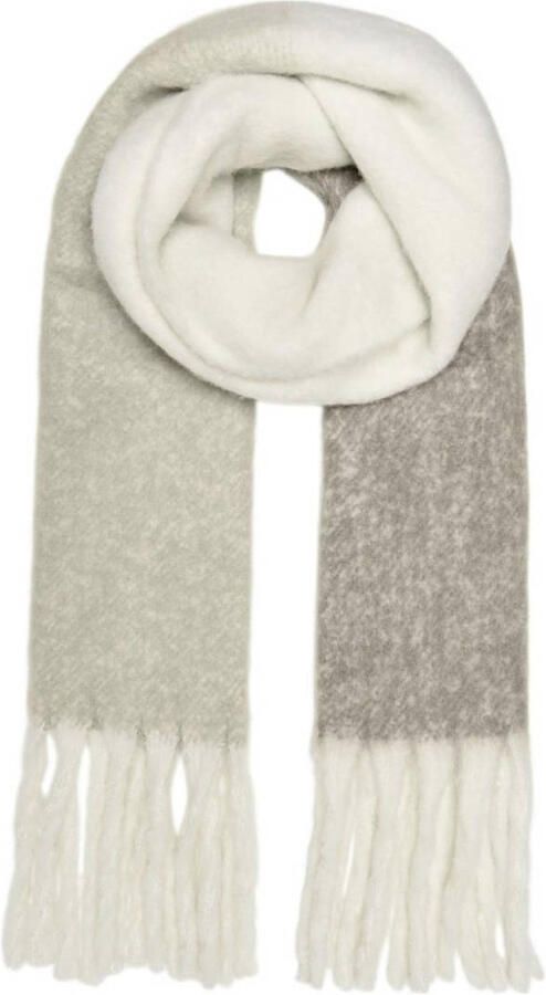 Only Gebreide sjaal ONLBONNIE LIFE LONG FRINGED SCARF CC