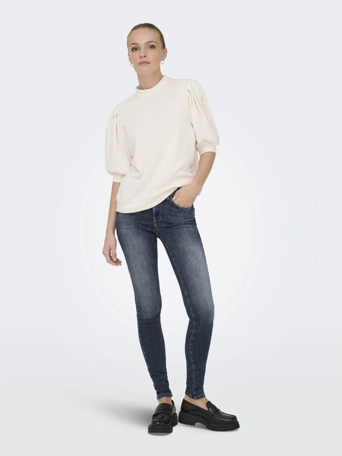 Only Skinny fit jeans van biologische katoenmix model 'POWER'