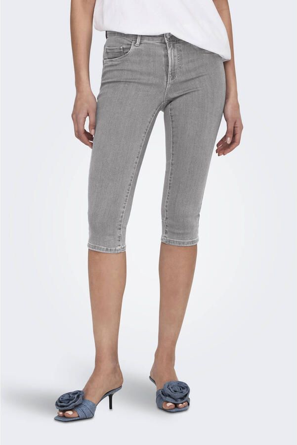 Only Capri jeans ONLRAIN – Skinny fit met medium taillehoogte voor modern silhouet