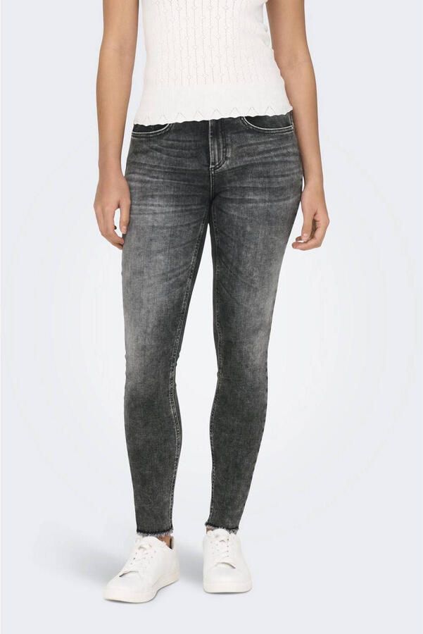 Only Skinny fit jeans ONLBLUSH MID SK ANKLE RW DNM DOT227 NOOS