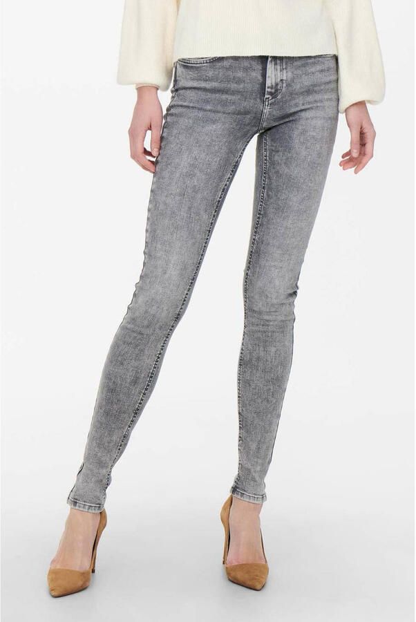 Only Jeans Oblush Life Mid Sk Tai918 Noos Grijs Dames - Foto 2
