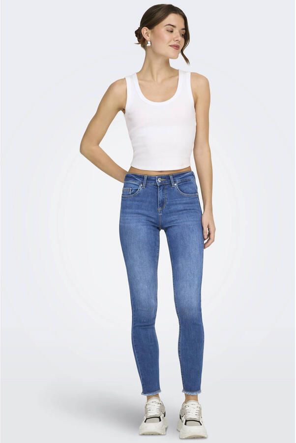 Only Ankle jeans ONLBLUSH MID SK ANK RW DNM REA1319 NOOS - Foto 2