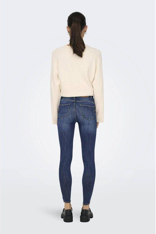 Only Skinny fit jeans ONLPOWER MID SK PUSHUP DNM TAI012 NOOS - Foto 3