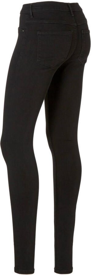 Only Zwarte Jeans met Rits en Knoopsluiting Black Dames - Foto 2