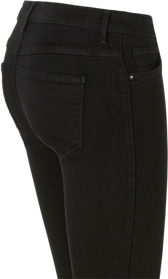 Only Zwarte Jeans met Rits en Knoopsluiting Black Dames - Foto 3